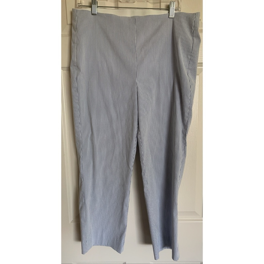 Chico’s Striped Pull On Pants Women’s Size 12